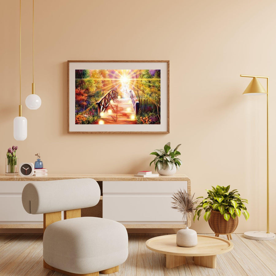Diamond Painting Engel auf Brücke - SEOS Shop ®