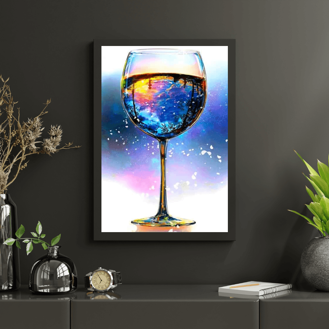 Diamond Painting Fantasy Weinglas - SEOS Shop ®