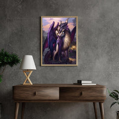 Diamantmalerei Fee mit Drache - SEOS Shop ®