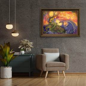 Diamantmalerei Fee trifft Drache - SEOS Shop ®