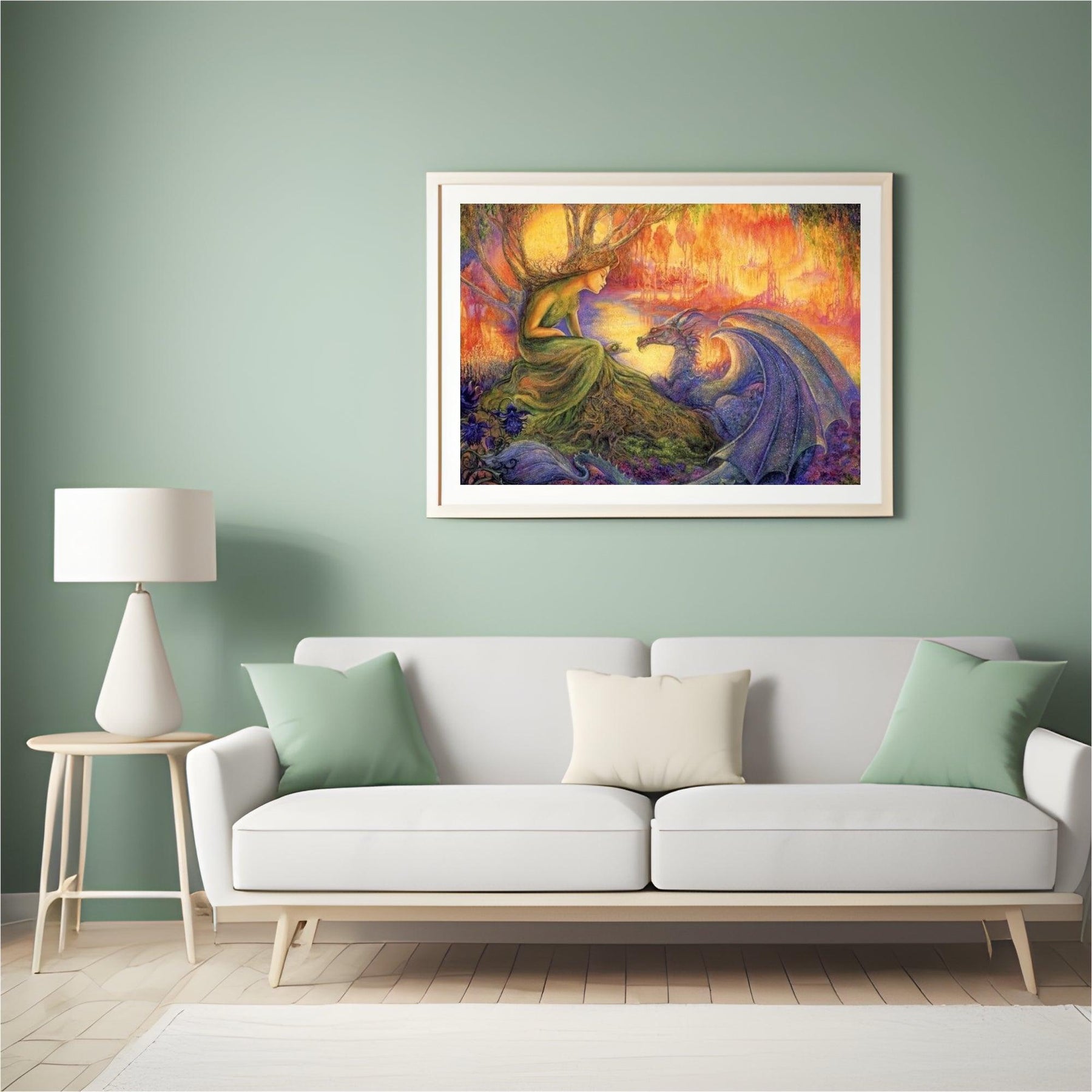 Diamantmalerei Fee trifft Drache - SEOS Shop ®