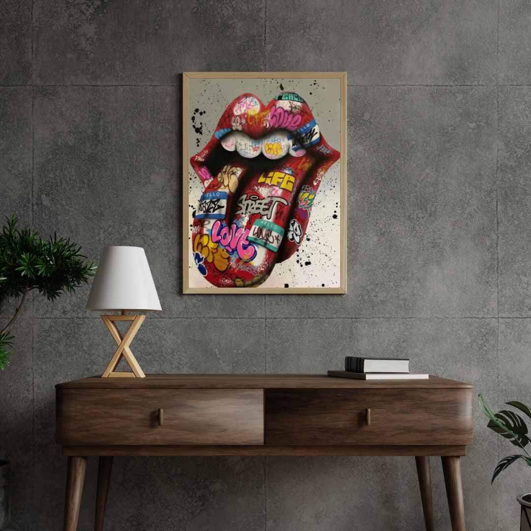 Diamond Painting Farbige Zunge - SEOS Shop ®