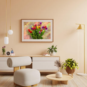 Diamond Painting Farbige Tulpen - SEOS Shop ®