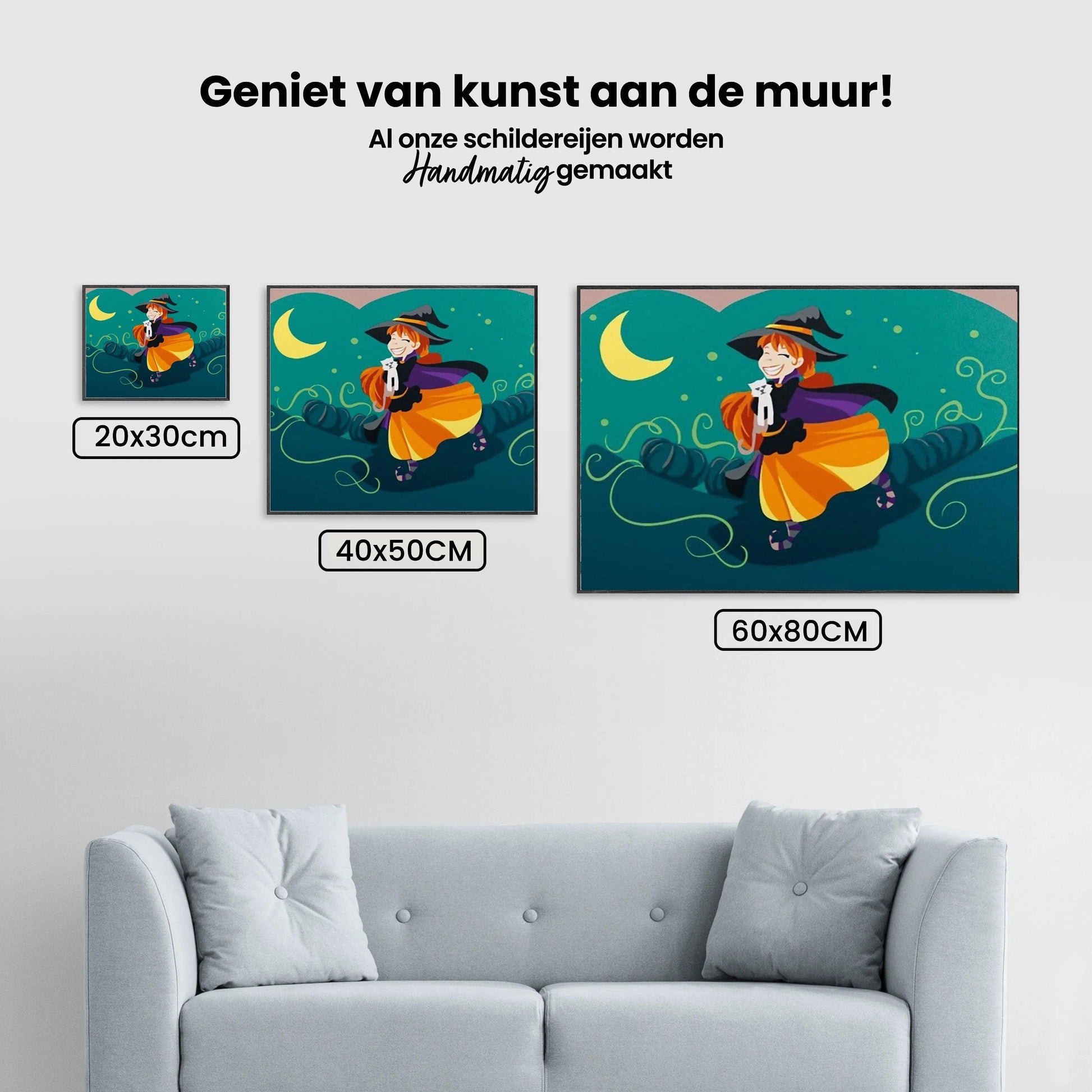 Diamond Painting Glückliche, gute kleine Hexe - SEOS Shop ®