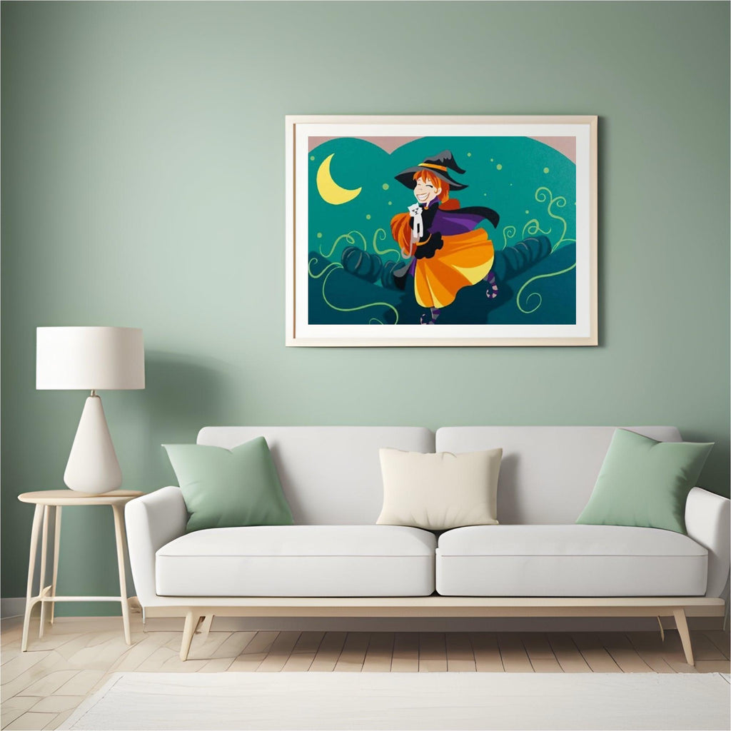 Diamond Painting Glückliche, gute kleine Hexe - SEOS Shop ®