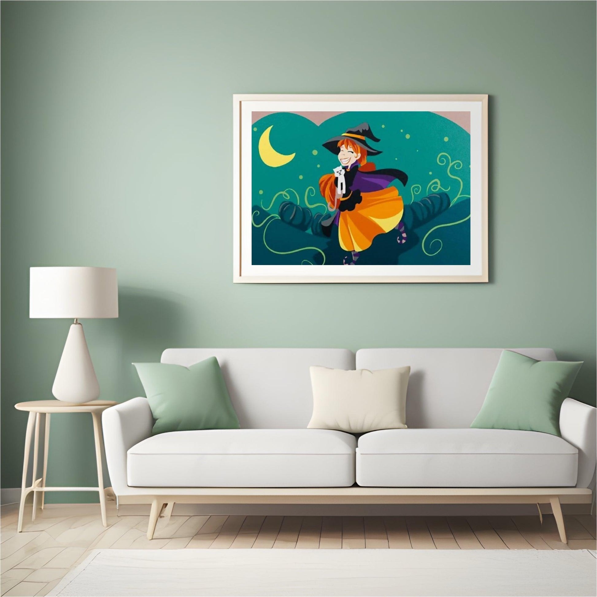 Diamond Painting Glückliche, gute kleine Hexe - SEOS Shop ®