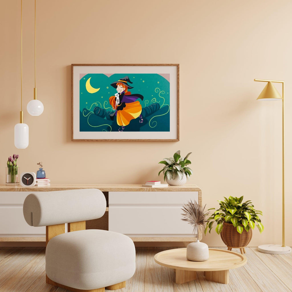 Diamond Painting Glückliche, gute kleine Hexe - SEOS Shop ®