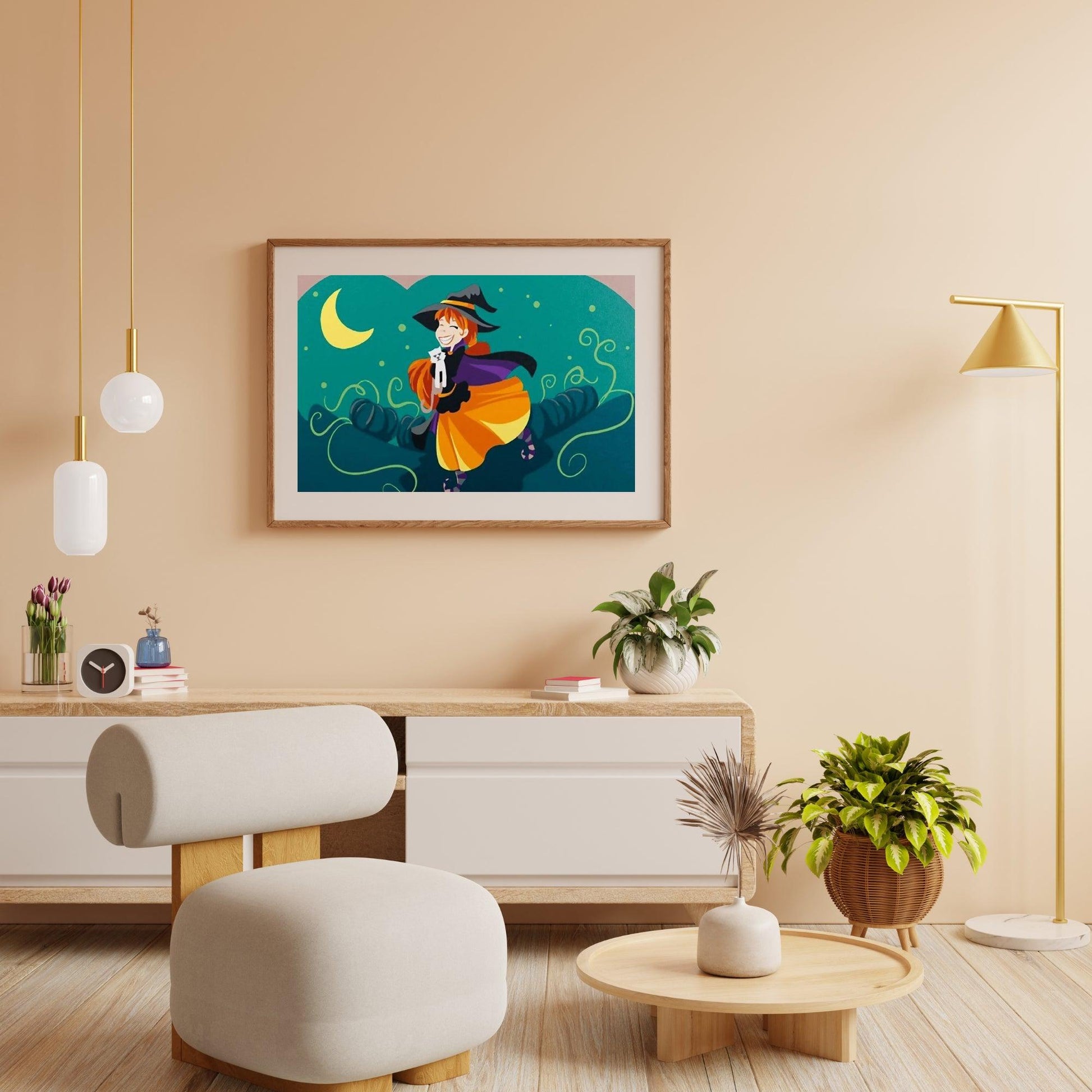 Diamond Painting Glückliche, gute kleine Hexe - SEOS Shop ®