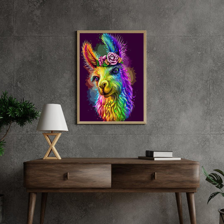 Diamond Painting Lustiges Lama - SEOS Shop ®