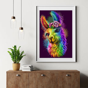 Diamond Painting Lustiges Lama - SEOS Shop ®