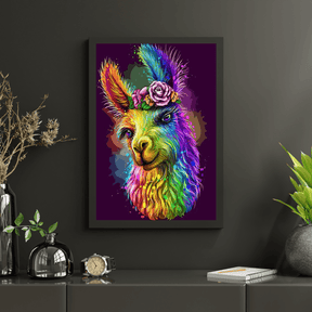 Diamond Painting Lustiges Lama - SEOS Shop ®