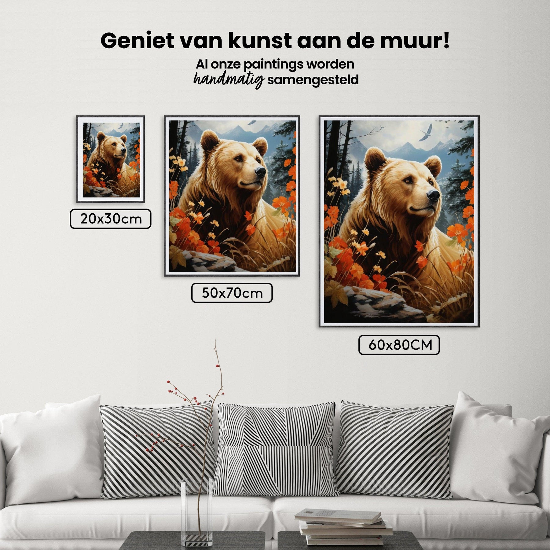 Diamantmalerei Grizzlybär - SEOS Shop ®