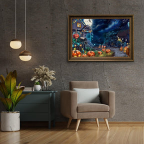 Diamantmalerei Halloween-Haus - SEOS Shop ®