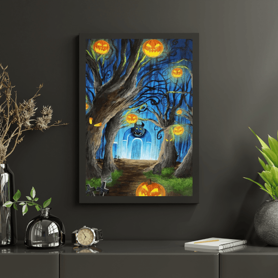 Diamantmalerei Halloween im Dschungel - SEOS Shop ®