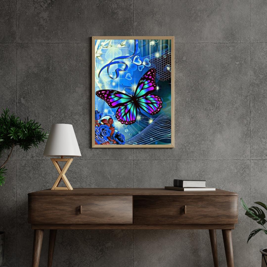 Diamantmalerei Herz und Schmetterling - SEOS Shop ®