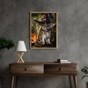 Diamantmalerei Das Halloween-Kätzchen - SEOS Shop ®