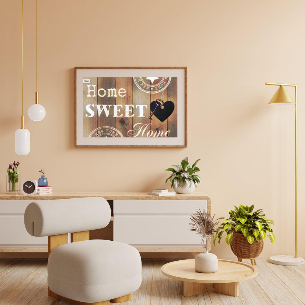 Diamantmalerei Home Sweet Home Klares Holz – SEOS Shop ®