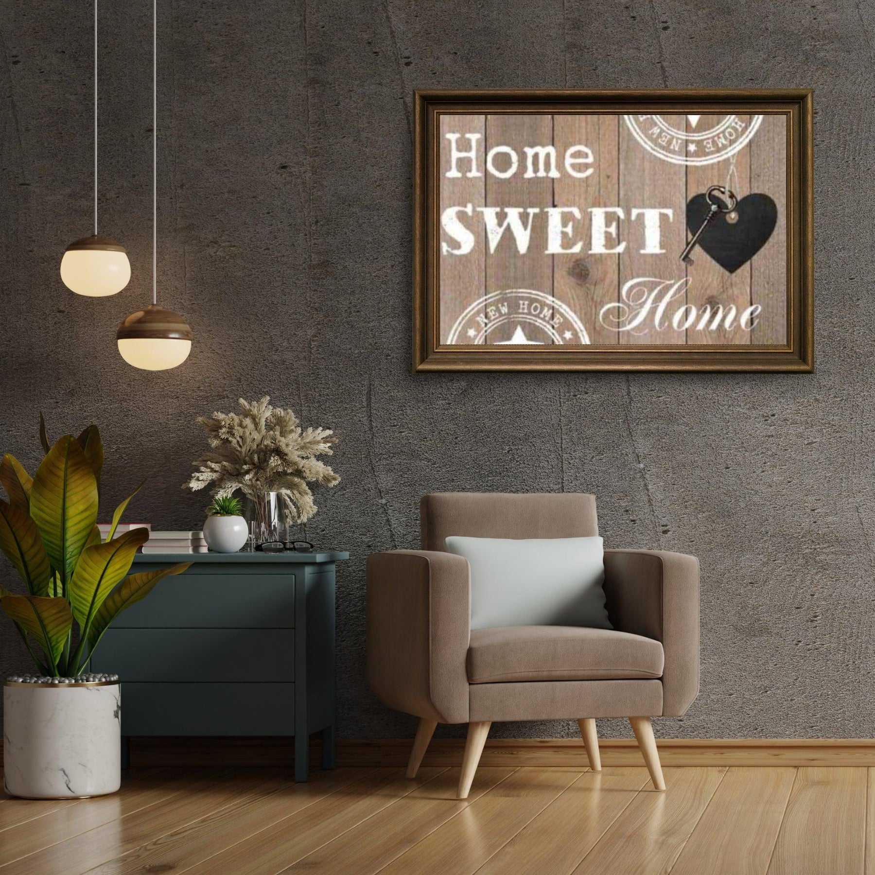 Diamond Painting Home Sweet Home Blank Holz 40x30cm – SEOS Shop