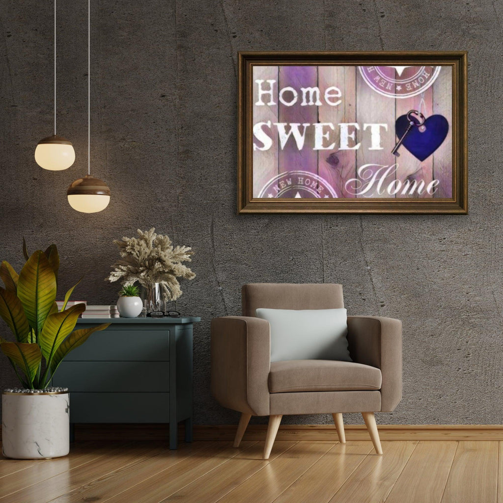 Diamantmalerei Home Sweet Home Hellrosa – SEOS Shop ®