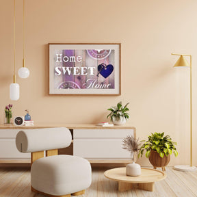 Diamantmalerei Home Sweet Home Hellrosa – SEOS Shop ®