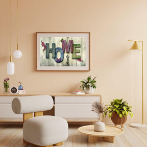 Diamond Painting Home mit Schmetterling und Schlüssel – SEOS Shop ®