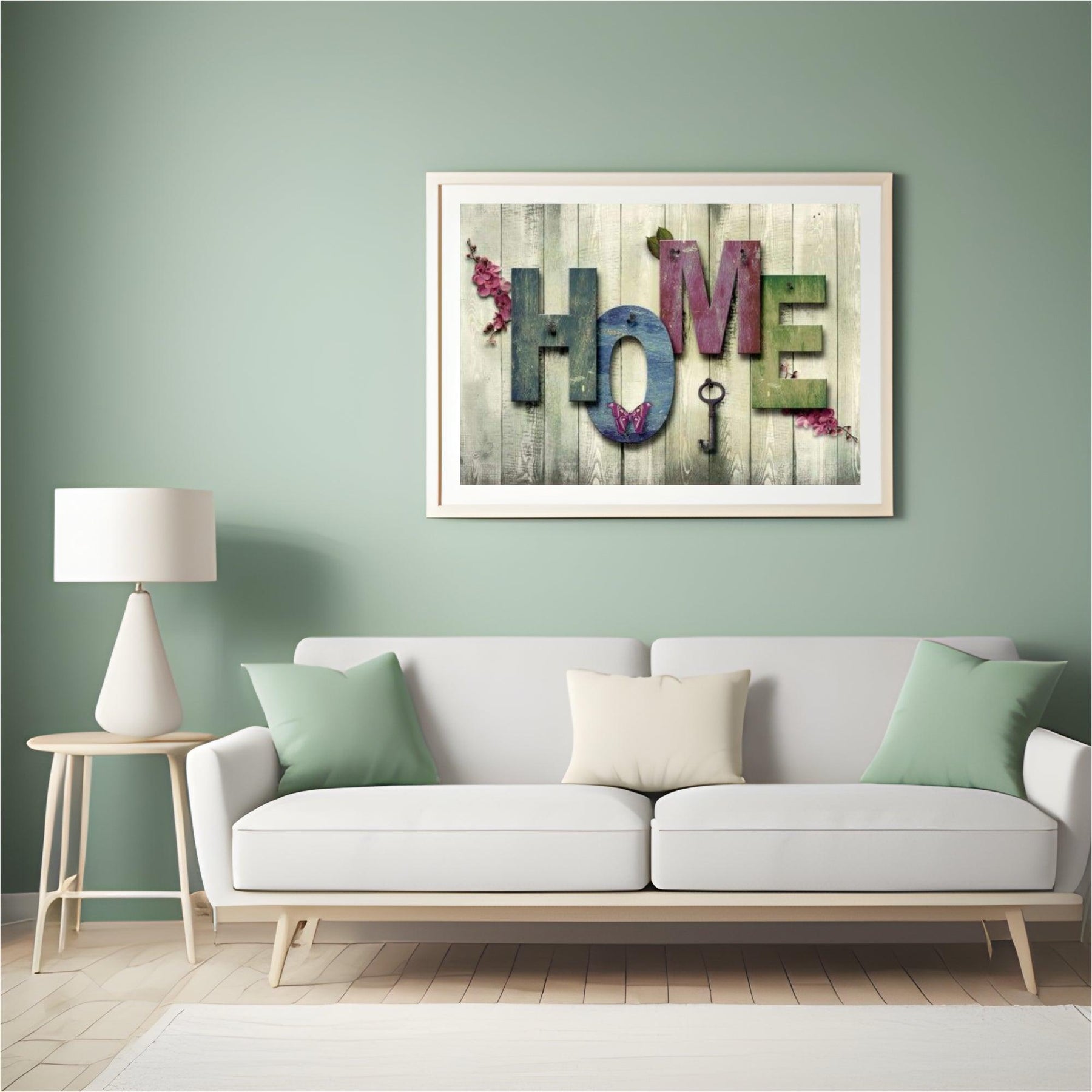 Diamond Painting Home mit Schmetterling und Schlüssel – SEOS Shop ®