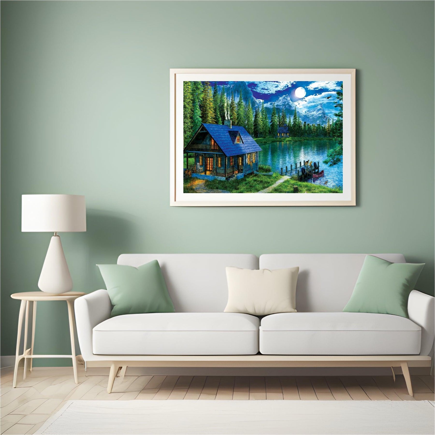 Diamond Painting Haus am See - SEOS Shop ®