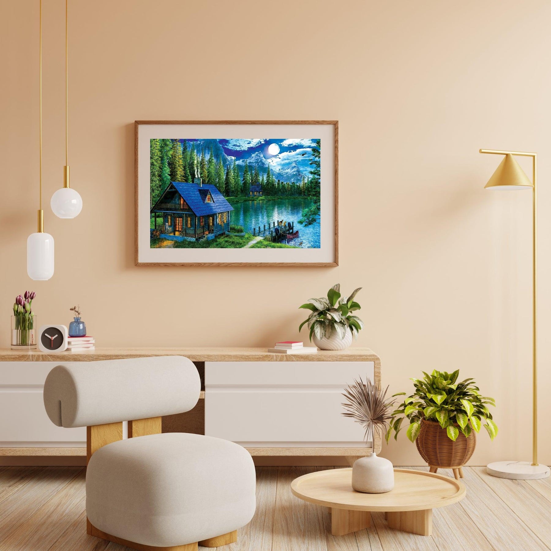 Diamond Painting Haus am See - SEOS Shop ®
