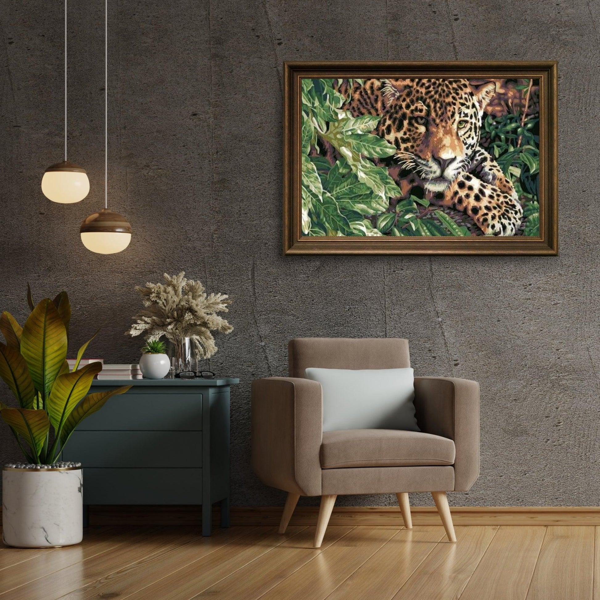 Diamond Painting Gepard Dschungel 40x50 cm – SEOS Shop ®