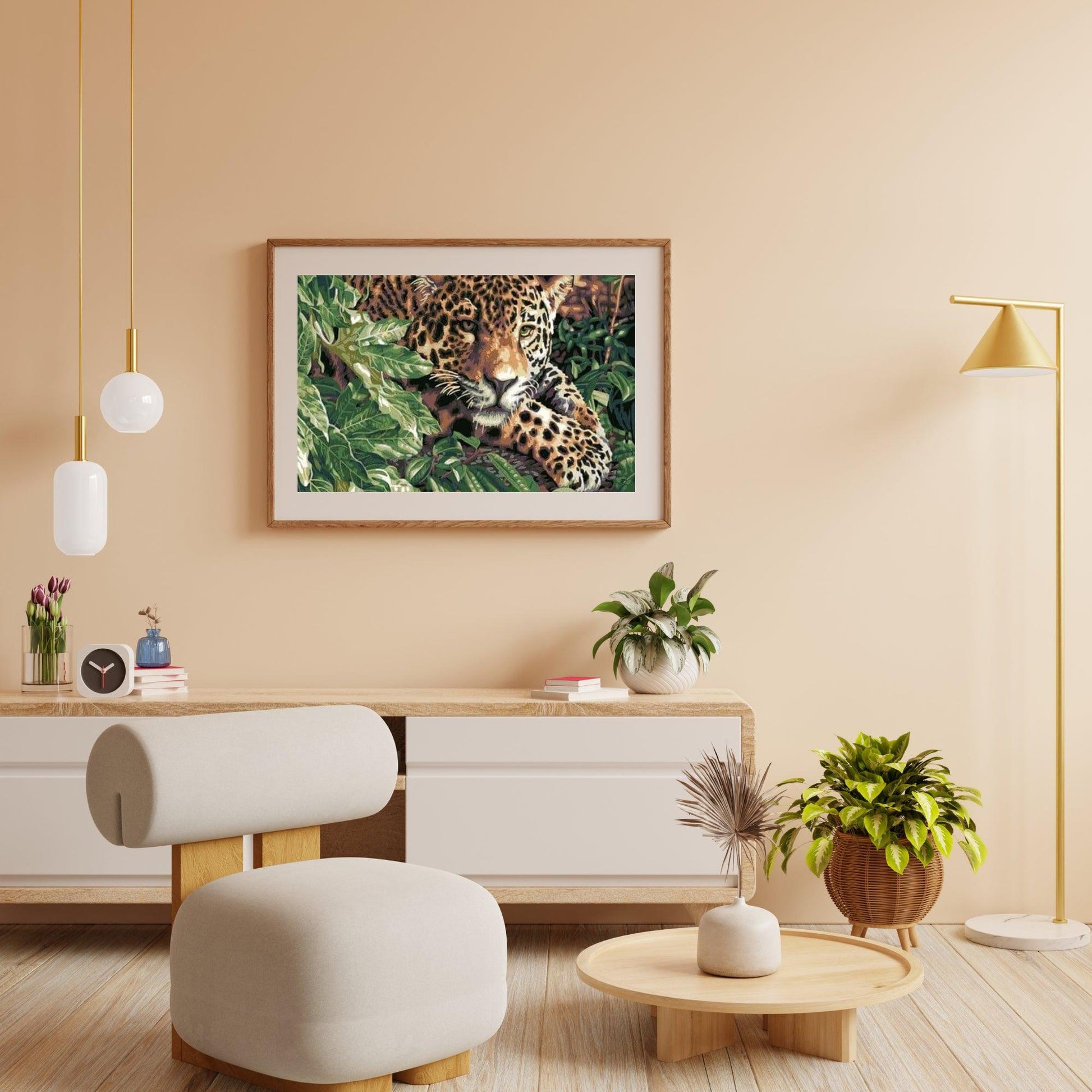 Diamond Painting Gepard Dschungel 40x50 cm – SEOS Shop ®