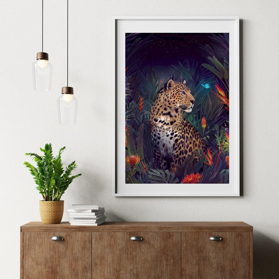Diamond Painting Gepard mit Schmetterling - SEOS Shop ®