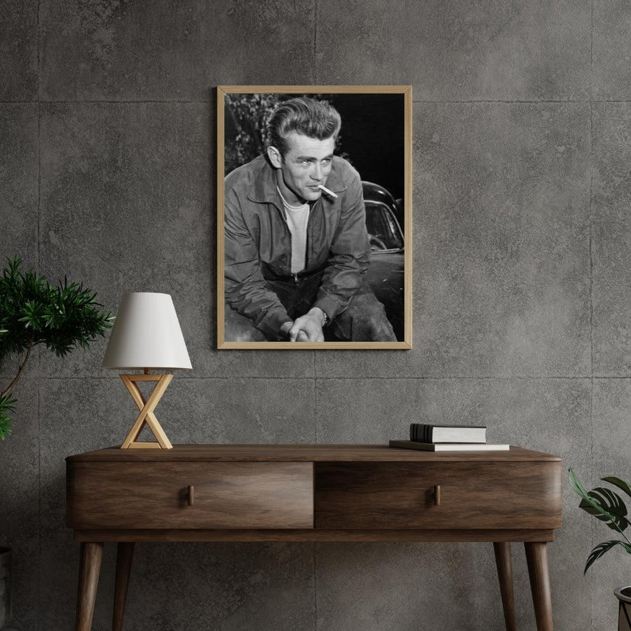 Diamantmalerei James Dean Schwarz und Weiß - SEOS Shop ®