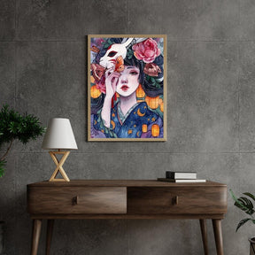 Diamantmalerei Japanisches Mädchen - SEOS Shop ®