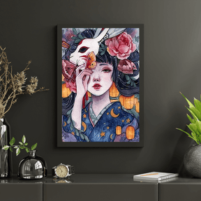 Diamantmalerei Japanisches Mädchen - SEOS Shop ®