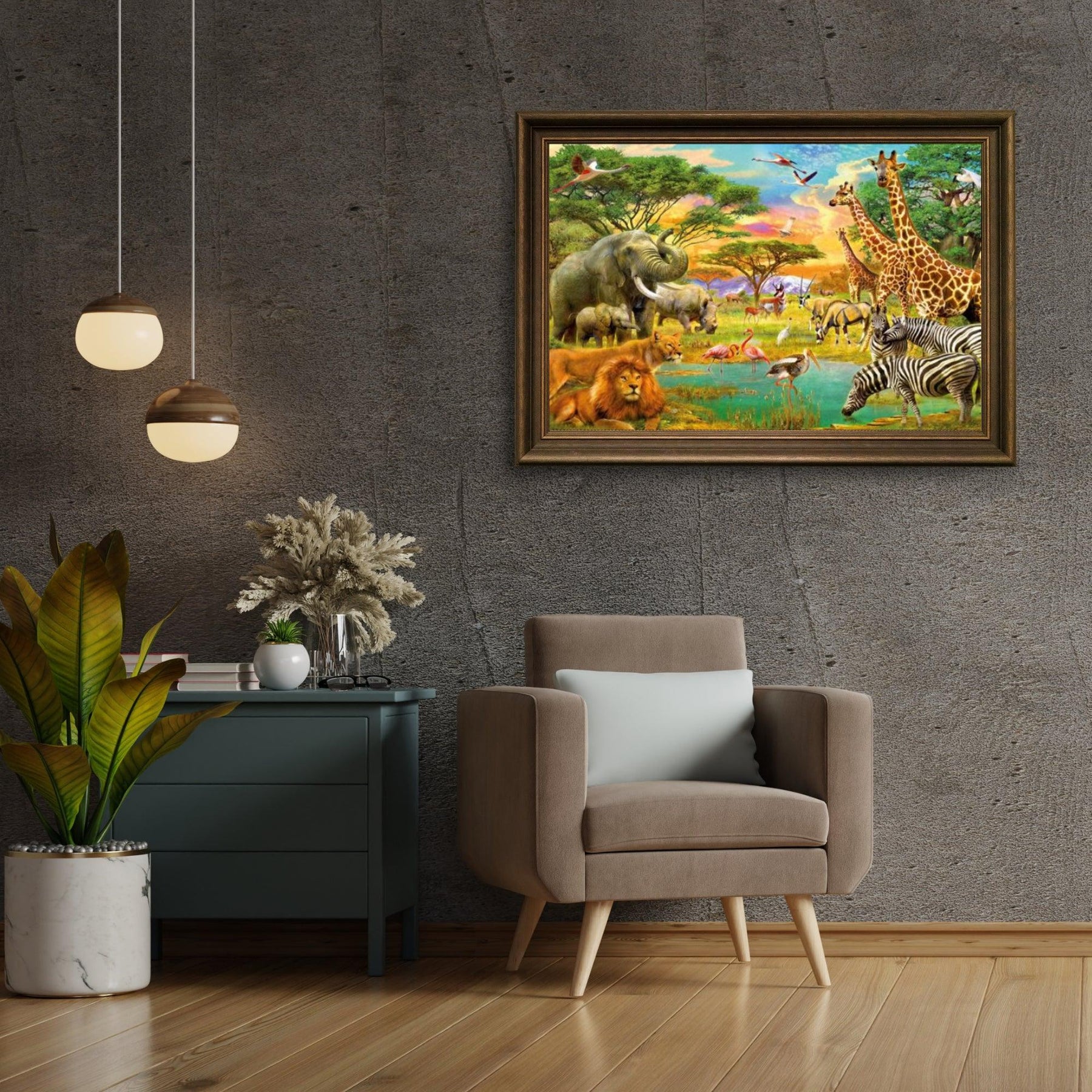 Diamantmalerei Dschungeltiere – SEOS Shop ®