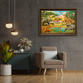 Diamantmalerei Dschungeltiere – SEOS Shop ®