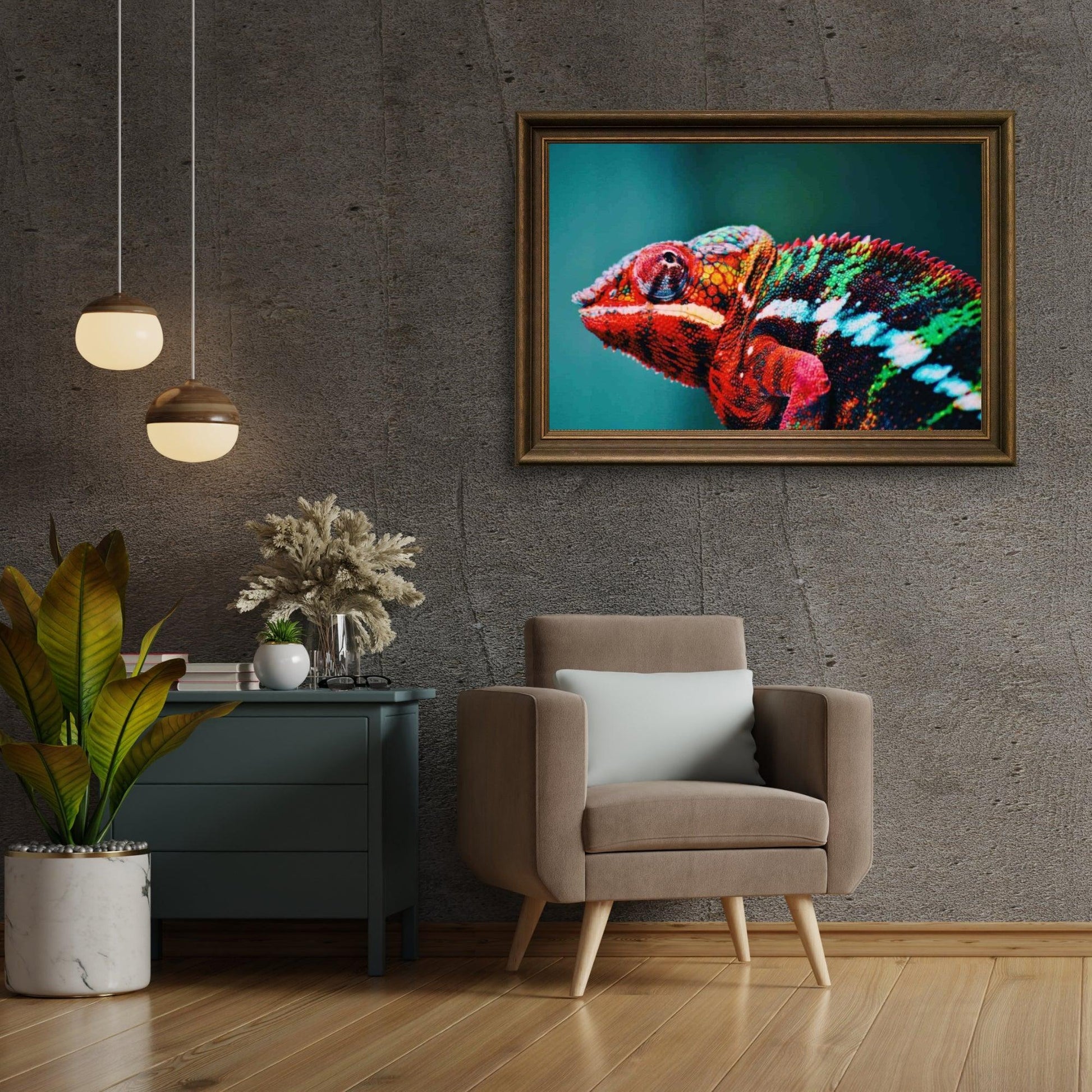 Diamond Painting Chamäleon 45x30 cm – SEOS Shop ®