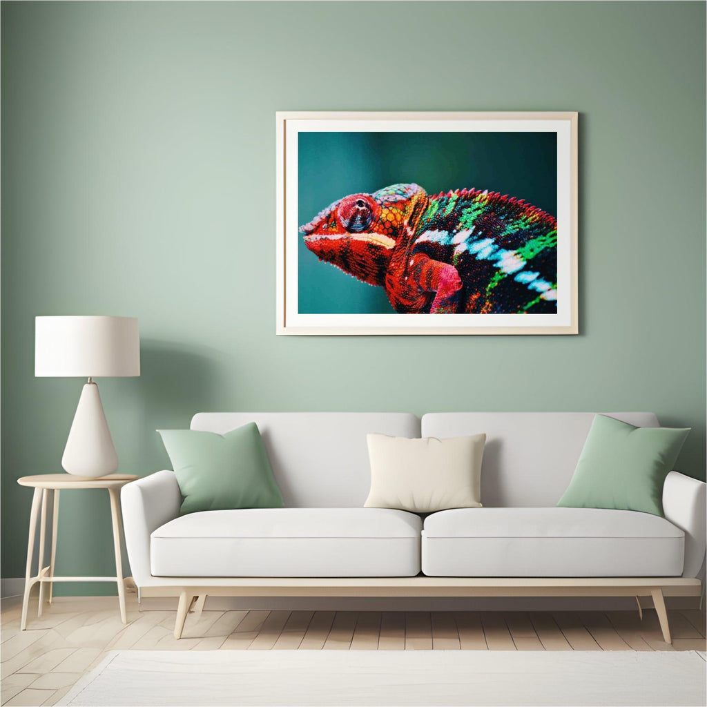 Diamond Painting Chamäleon 45x30 cm – SEOS Shop ®