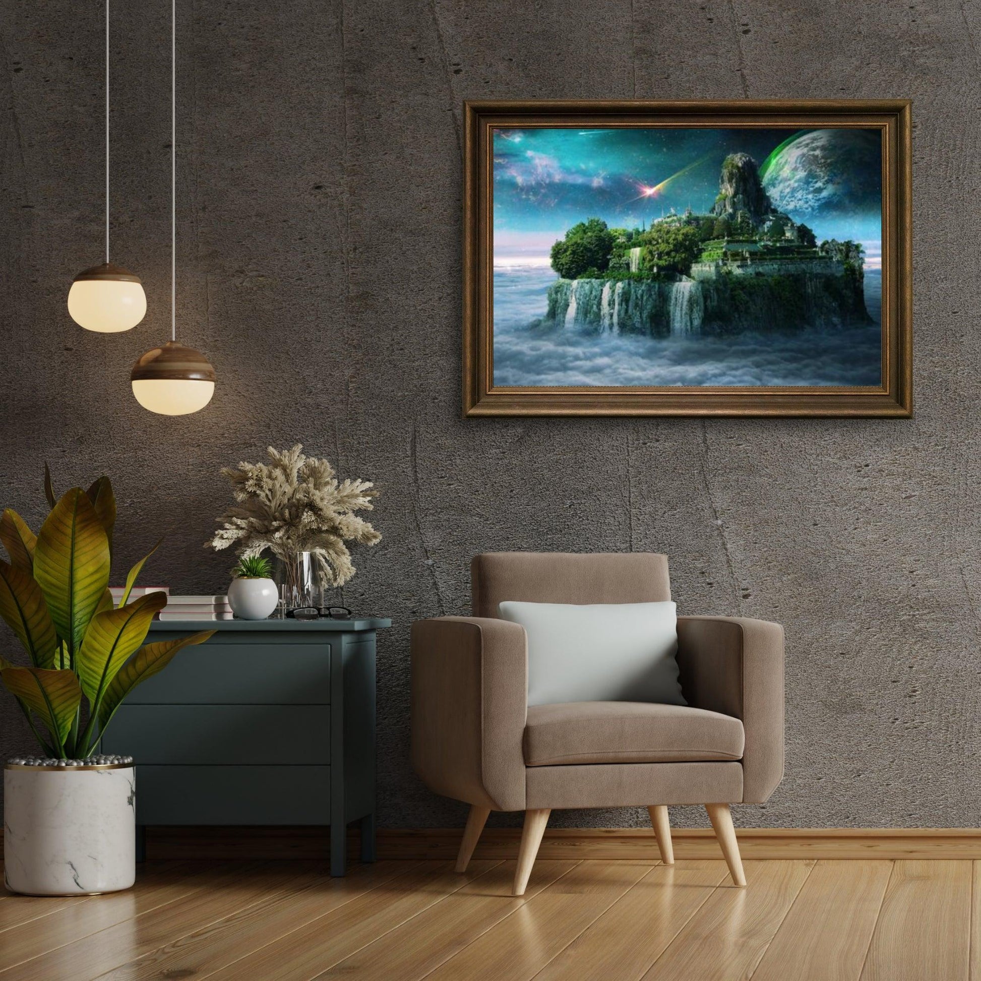 Diamantmalerei Das Schloss im Himmel – SEOS Shop ®