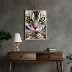 Diamond Painting Katze leckt Hand - SEOS Shop ®