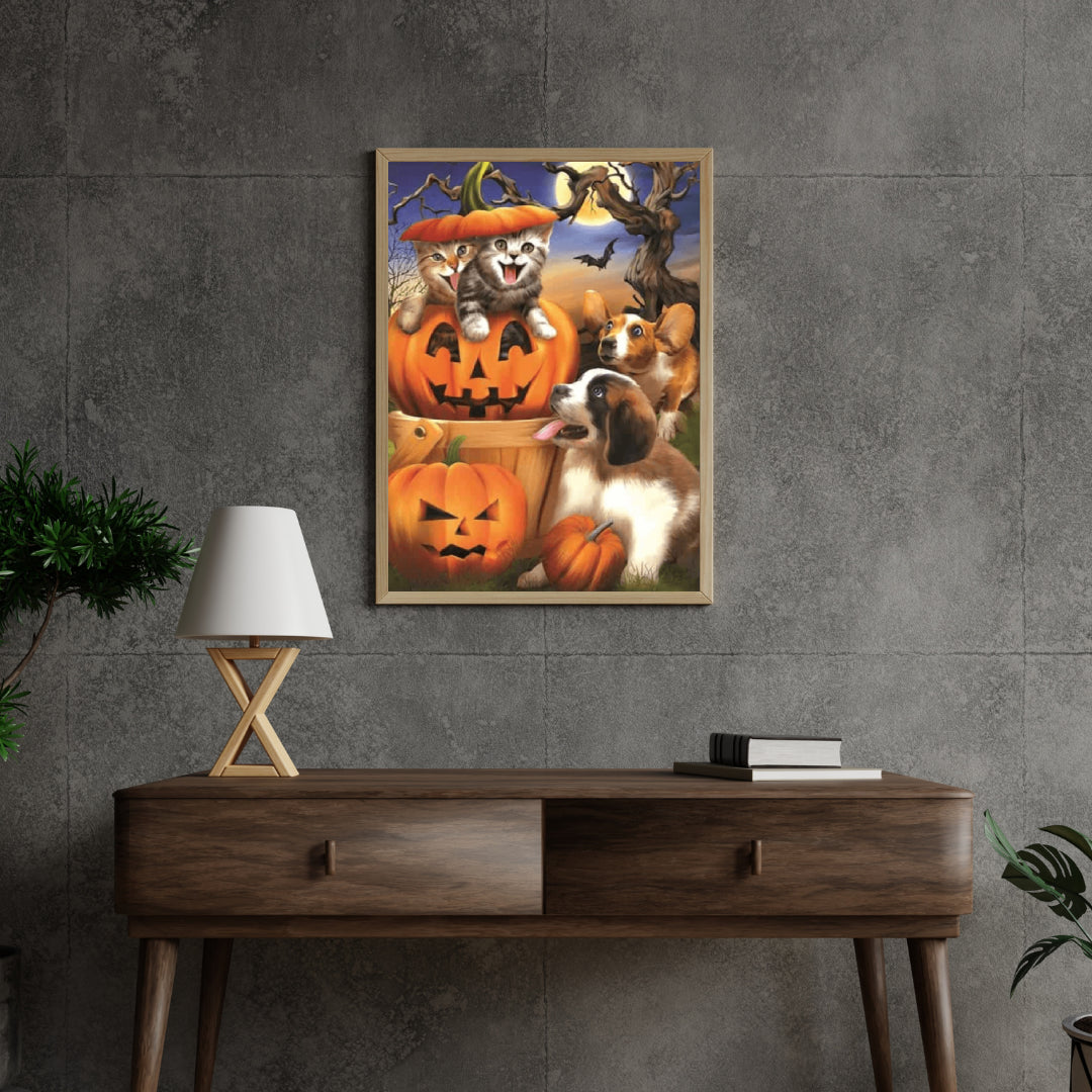 Diamantmalerei Katze und Hund - SEOS Shop ®