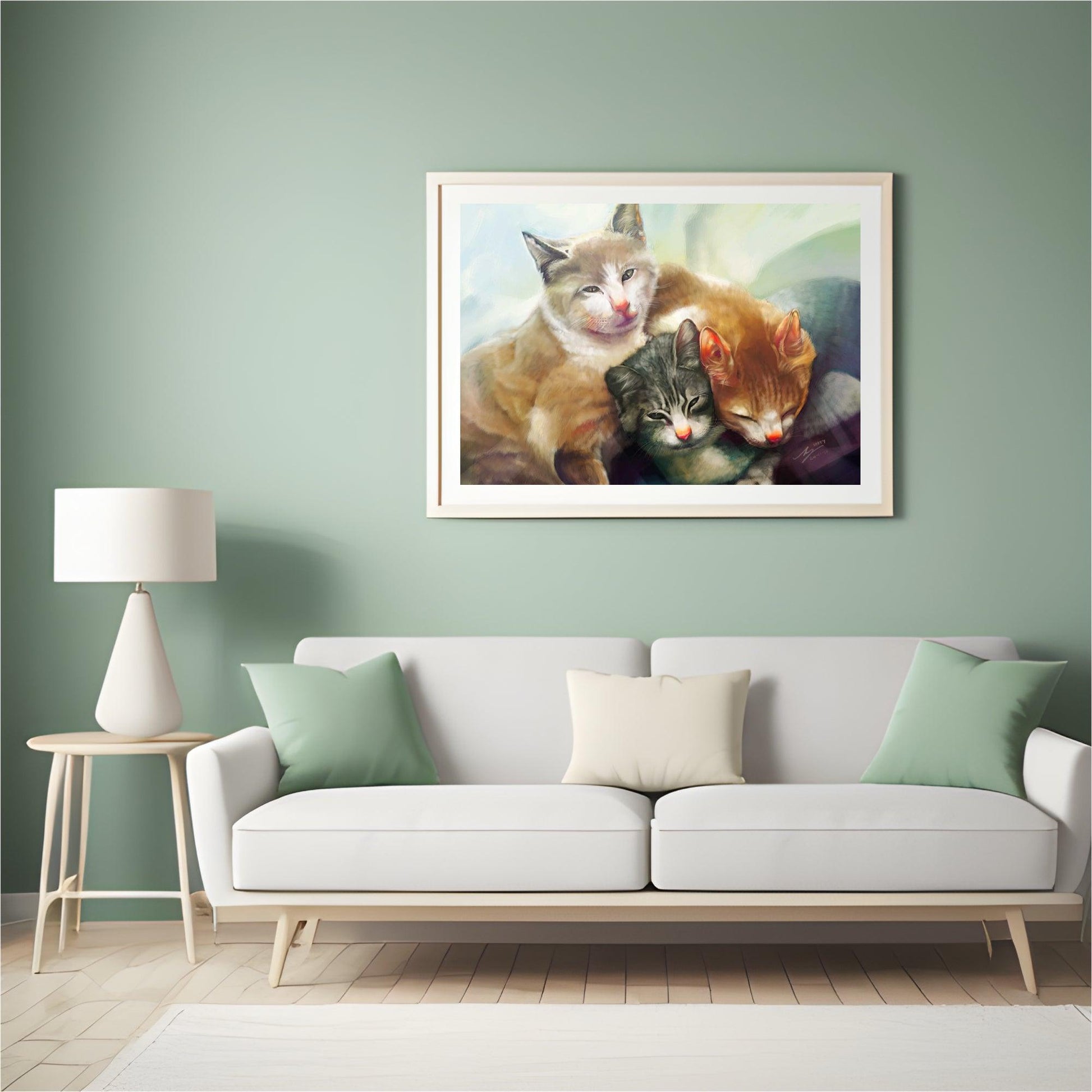Diamond Painting Katzenfamilie - SEOS Shop ®