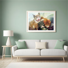Diamond Painting Katzenfamilie - SEOS Shop ®