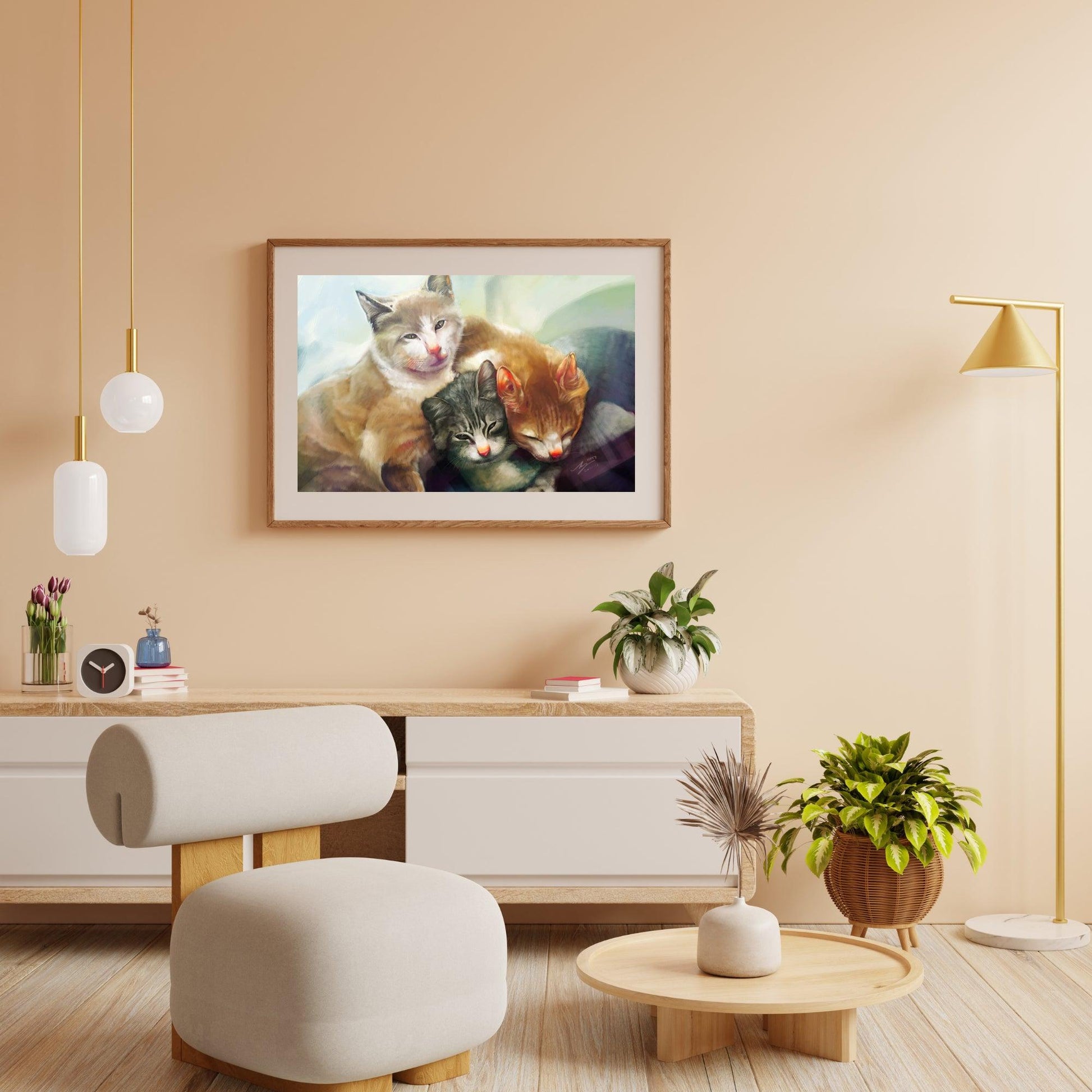 Diamond Painting Katzenfamilie - SEOS Shop ®