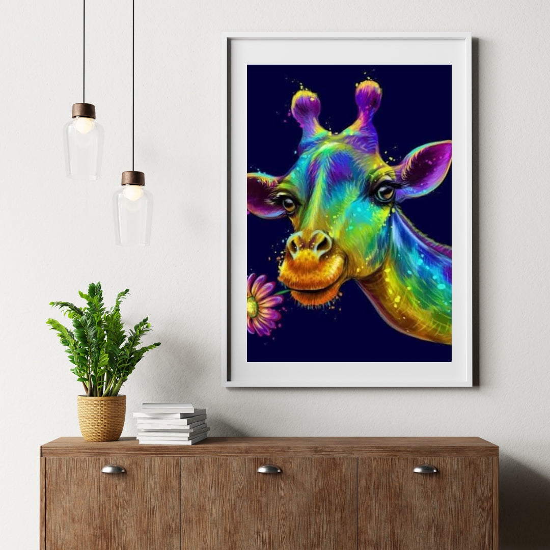 Diamantmalerei Bunte Giraffe - SEOS Shop ®