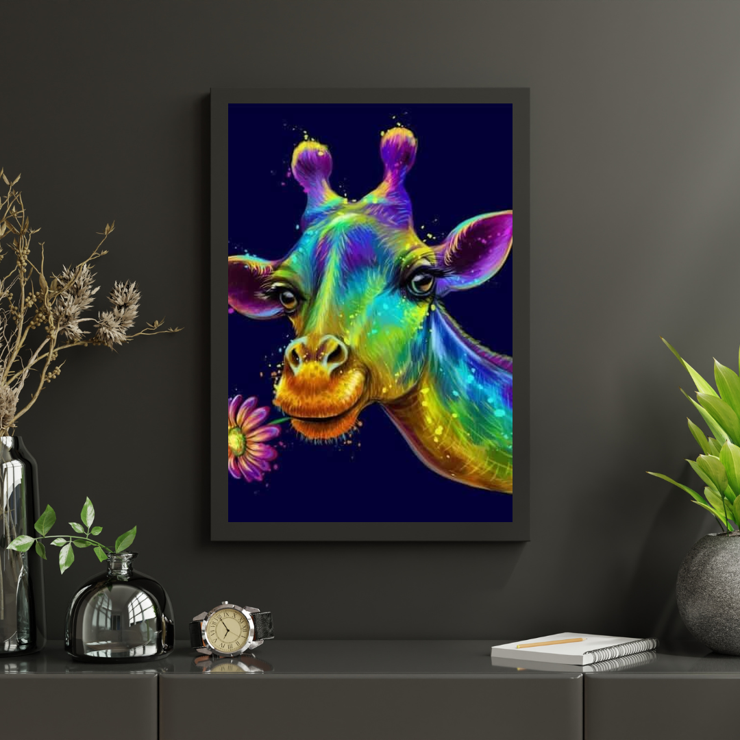 Diamantmalerei Bunte Giraffe - SEOS Shop ®