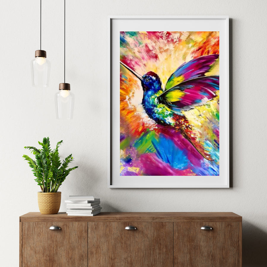 Diamantmalerei Bunter Kolibri - SEOS Shop ®