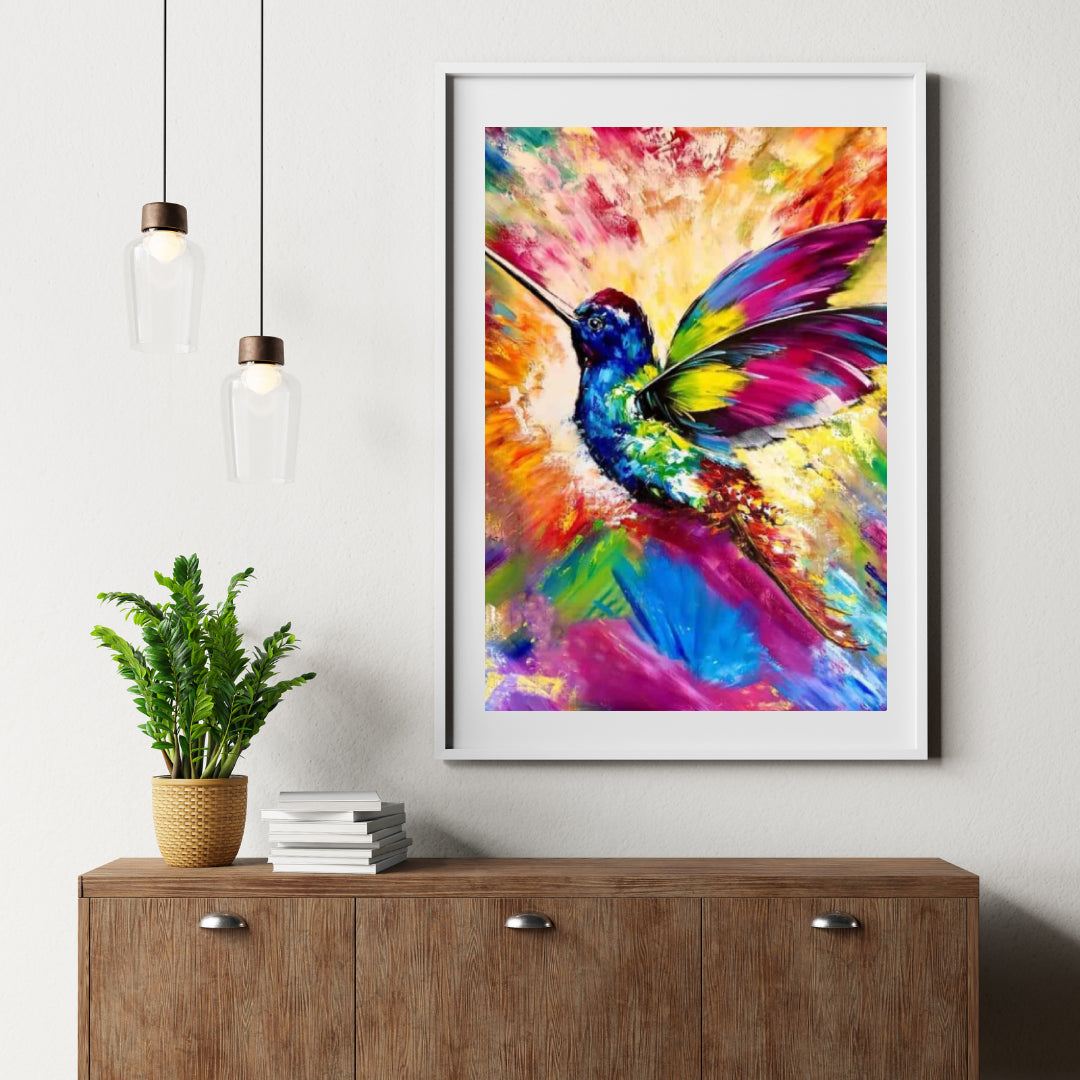 Diamantmalerei Bunter Kolibri - SEOS Shop ®