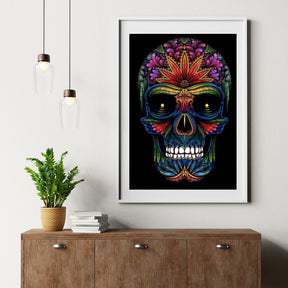 Diamantmalerei Bunter Totenkopf - SEOS Shop ®