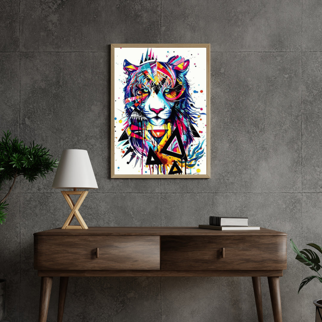 Diamantmalerei Bunter Tiger - SEOS Shop ®